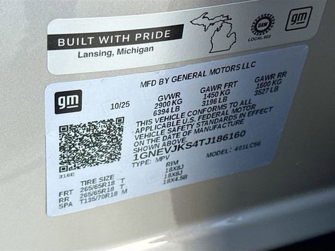 New 2026 Chevrolet Traverse Z71 w/ Enhanced Driving Package image 36