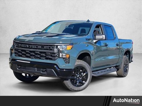 New 2026 Chevrolet Silverado 1500 Custom Trail Boss w/ Dark Appearance Package image 1