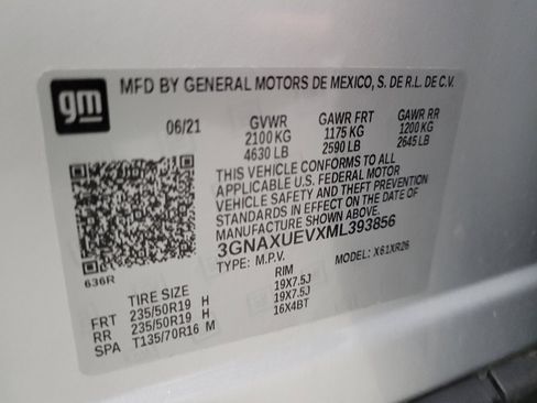 Used 2021 Chevrolet Equinox LT AWD/4WD image 33