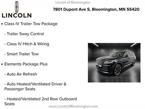Certified 2022 Lincoln Aviator Reserve w/ Equipment Group 201A AWD/4WD image 10