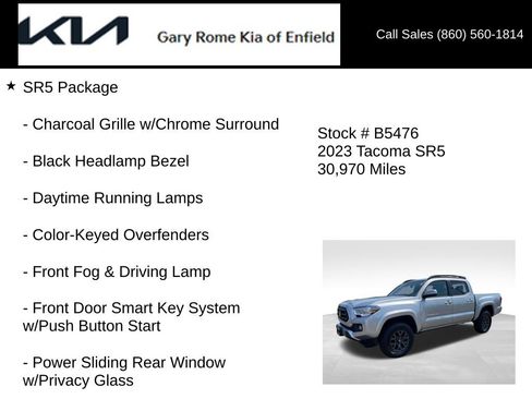 Used 2023 Toyota Tacoma SR5 AWD/4WD image 6