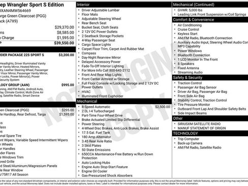 Certified 2021 Jeep Wrangler Sport S image 11