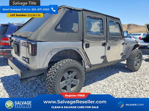 Used 2018 Jeep Wrangler Unlimited Sport S AWD/4WD image 4
