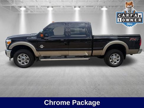 Used 2014 Ford F350 Lariat w/ Lariat Ultimate Package AWD/4WD image 2