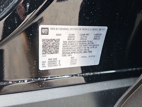New 2026 Chevrolet Equinox LT w/ Convenience Package II AWD/4WD image 36