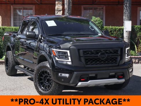 Used 2024 Nissan Titan PRO-4X w/ Pro-4x Utility Package AWD/4WD image 2