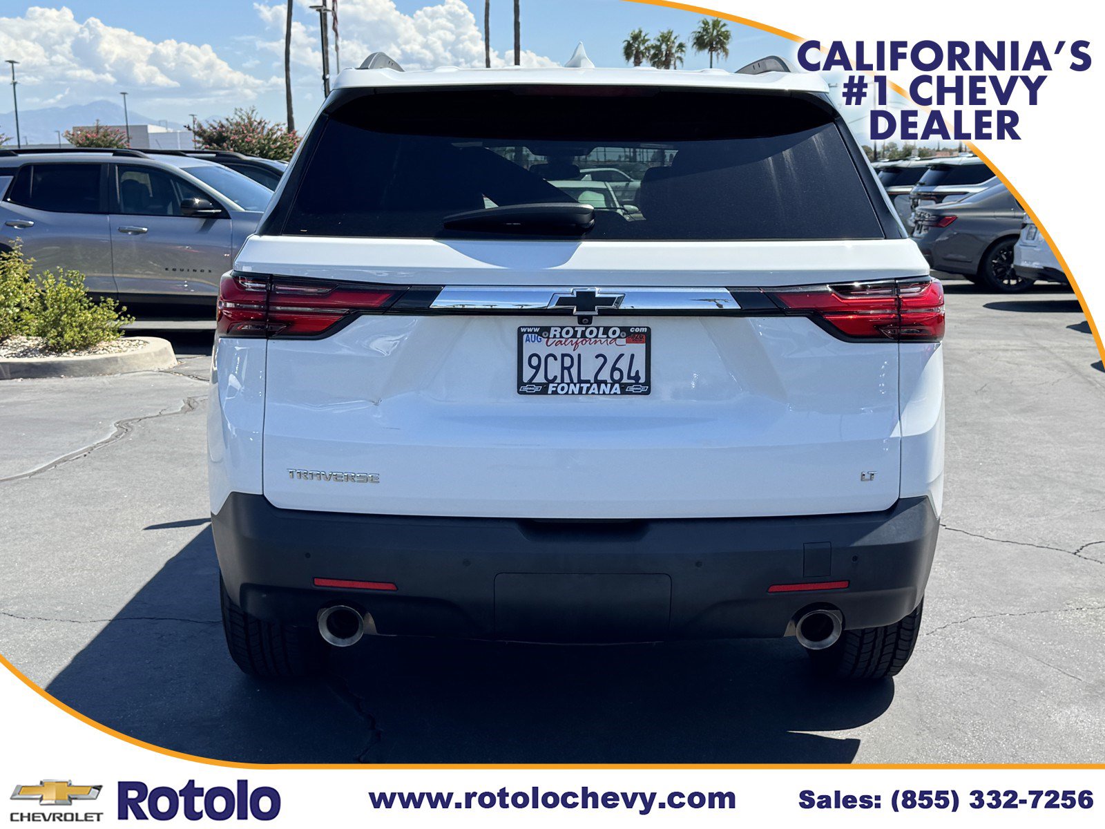 Used 2022 Chevrolet Traverse LT w/ LPO, Floor Liner Package FWD image 5