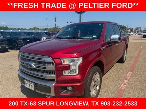 Used 2015 Ford F150 Platinum w/ Equipment Group 701A Luxury AWD/4WD image 3