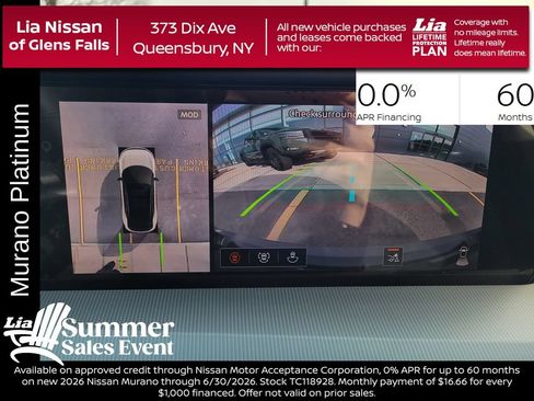 New 2026 Nissan Murano Platinum w/ Cargo Package AWD/4WD image 20