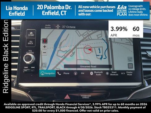 New 2026 Honda Ridgeline Black Edition image 24