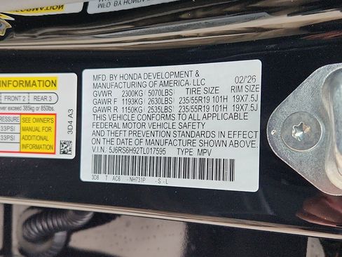 New 2026 Honda CR-V Sport Touring image 18