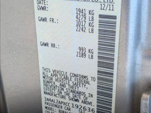 Used 2012 Nissan Altima 2.5 S FWD image 21