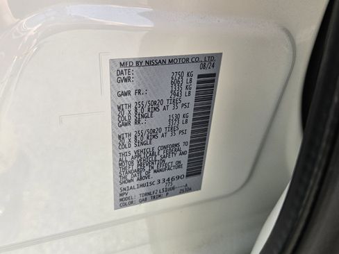 Used 2025 INFINITI QX60 Autograph w/ Cargo Package image 19