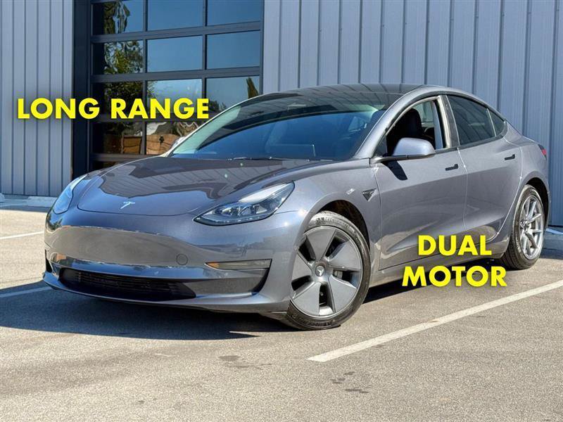 Used 2022 Tesla Model 3 Long Range AWD/4WD image 1