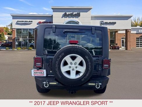 Certified 2017 Jeep Wrangler Sport w/ Quick Order Package 23S AWD/4WD image 6