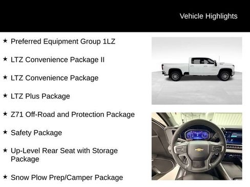 Certified 2026 Chevrolet Silverado 2500 LTZ w/ LTZ Plus Package AWD/4WD image 16