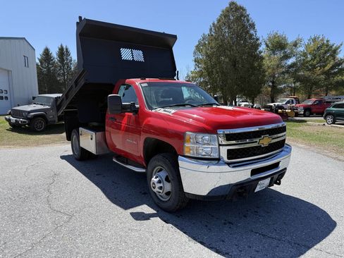 Used 2013 Chevrolet Silverado 3500 W/T w/ Snow Plow Prep Package AWD/4WD image 15