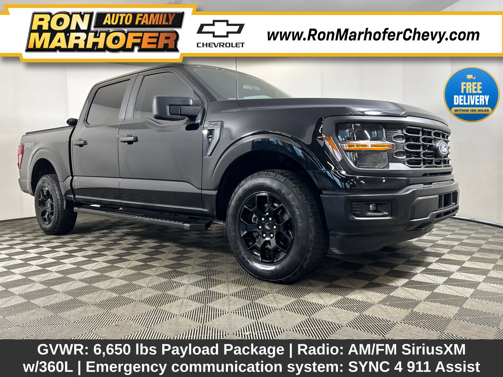 Used 2024 Ford F150 STX w/ Equipment Group 201A FX4 AWD/4WD 360° Tour