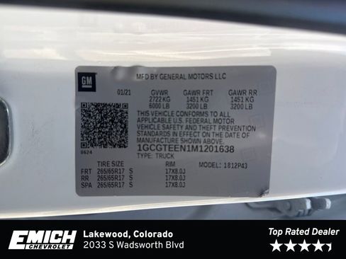 Used 2021 Chevrolet Colorado ZR2 image 29