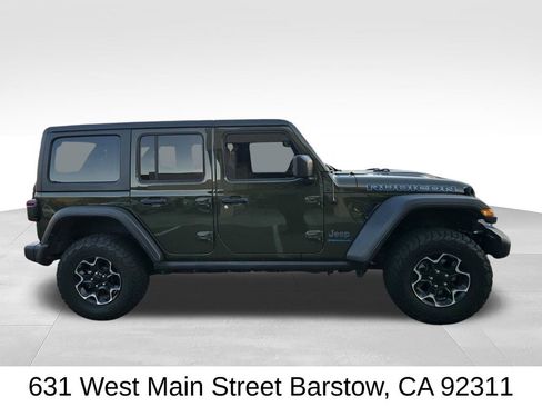 Used 2023 Jeep Wrangler Unlimited Rubicon 4xe w/ Cold Weather Group AWD/4WD image 4