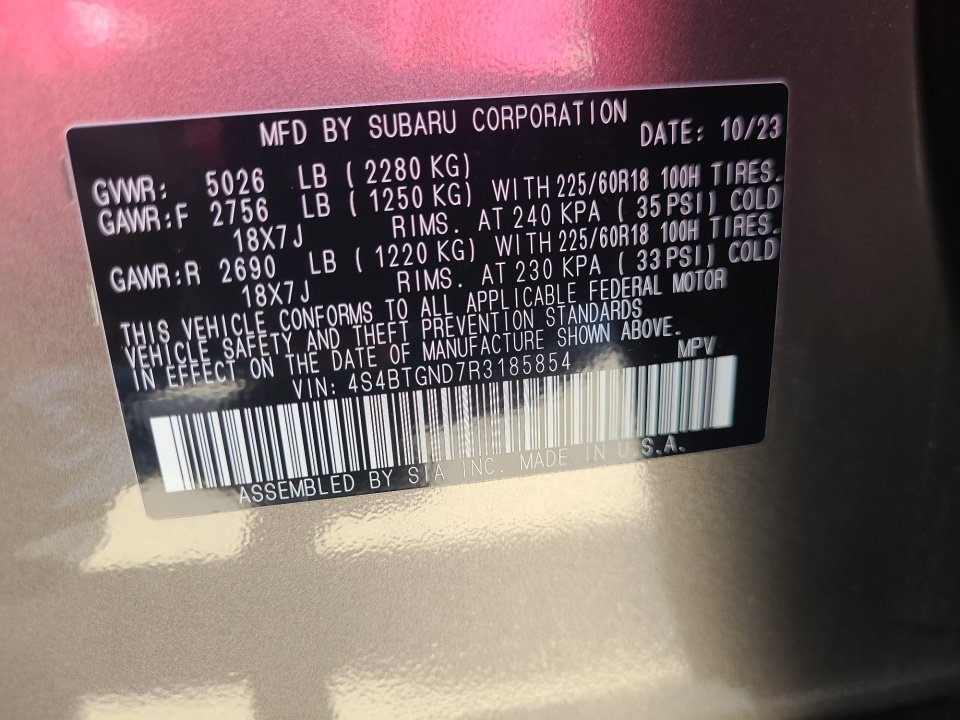 Used 2024 Subaru Outback Limited XT AWD/4WD image 39