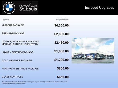 Used 2020 BMW X7 xDrive40i w/ M Sport Package image 2