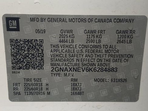 Used 2019 Chevrolet Equinox Premier FWD image 33