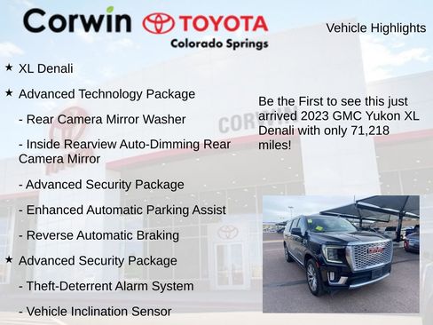 Used 2023 GMC Yukon XL Denali image 4
