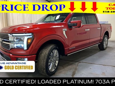 Certified 2024 Ford F150 Platinum w/ Equipment Group 703A Plus AWD/4WD image 7
