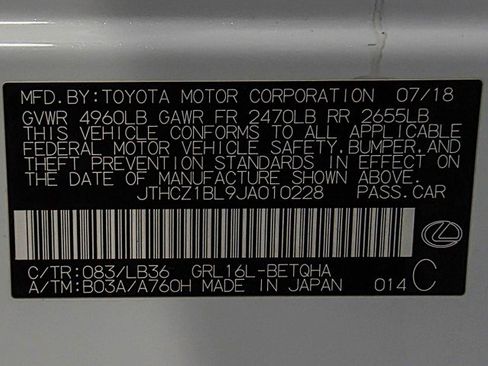 Used 2018 Lexus GS 350 F Sport w/ Cold Weather Package AWD/4WD image 45