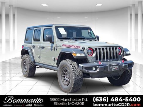 Used 2023 Jeep Wrangler Unlimited Rubicon w/ Xtreme 35 Tire Package AWD/4WD image 1