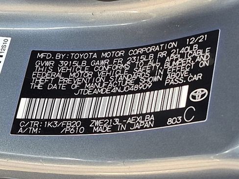Used 2022 Toyota Corolla LE FWD image 33