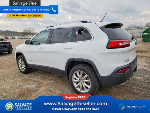 Used 2015 Jeep Cherokee Limited w/ Luxury Group AWD/4WD image 3