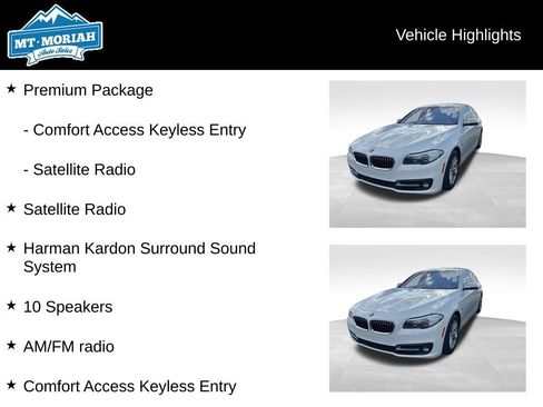 Used 2016 BMW 528i Sedan RWD image 8