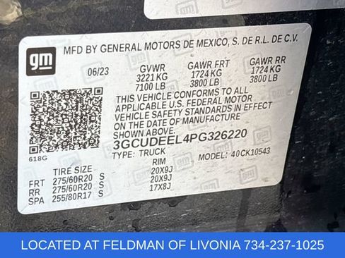 Certified 2023 Chevrolet Silverado 1500 RST w/ RST All Star Premium Package AWD/4WD image 34