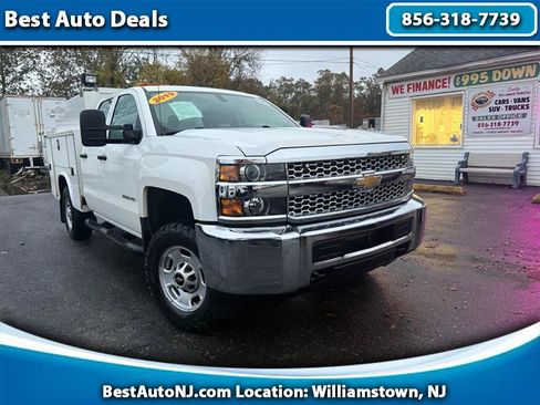 Used 2019 Chevrolet Silverado 2500 W/T w/ Snow Plow Prep Package image 1