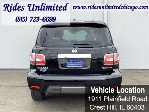 Used 2019 Nissan Armada Platinum w/ Captain's Chairs Package image 6