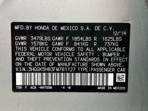 Used 2015 Honda Fit EX image 10