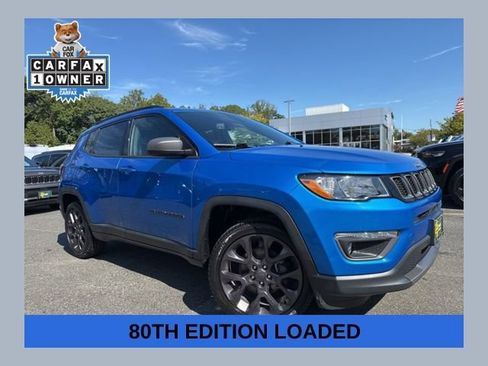 Used 2021 Jeep Compass 80th Special Edition w/ Sun and Sound Group image 1