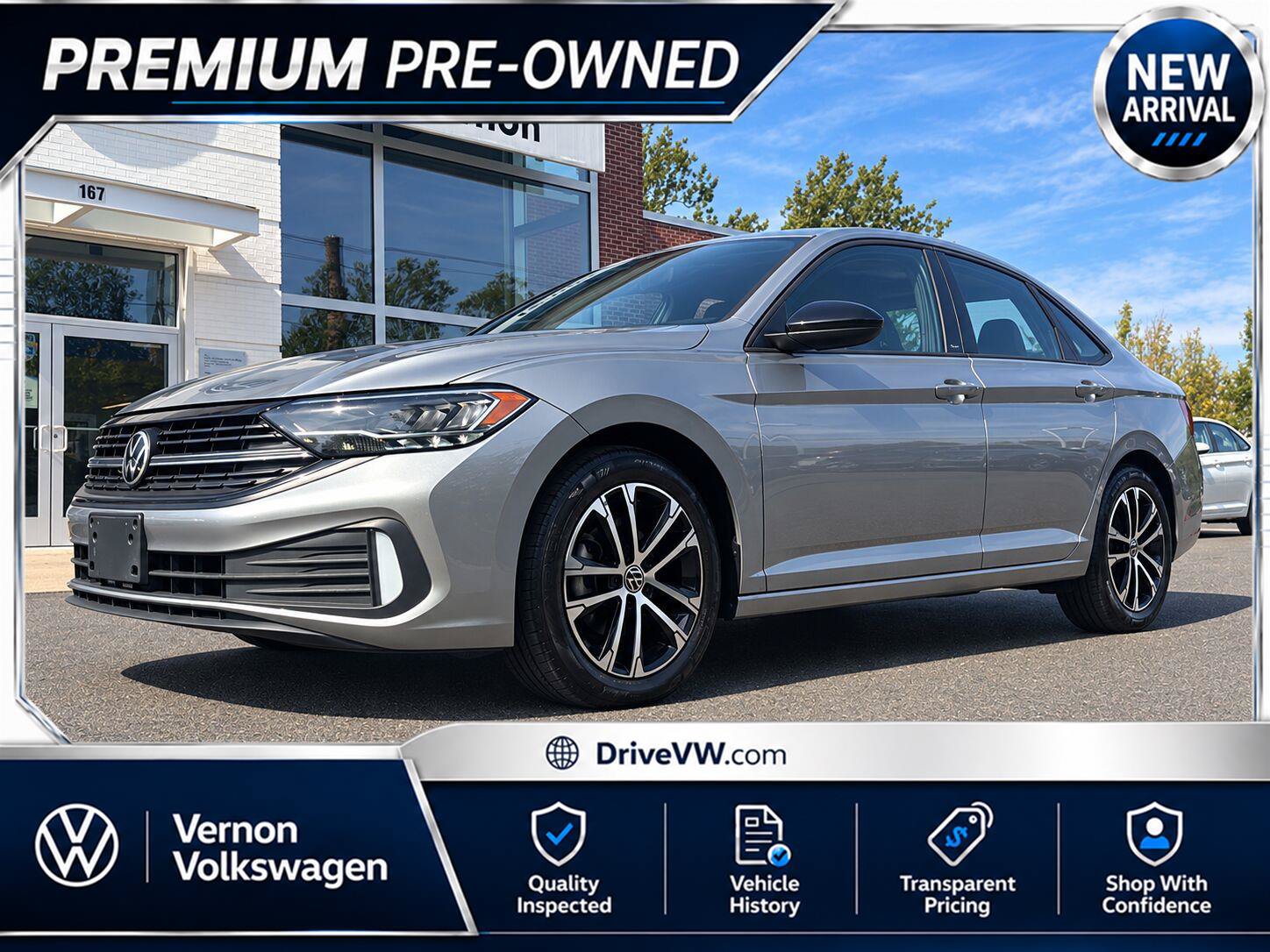 Certified 2023 Volkswagen Jetta Sport FWD image 1