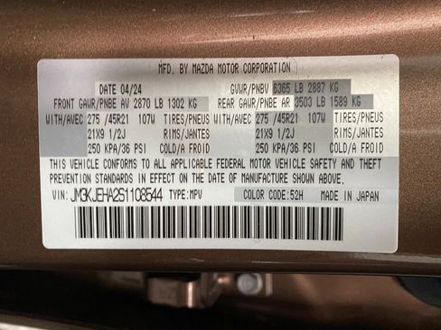 Used 2025 MAZDA CX-70 Plug-In Hybrid w/ Premium Plus image 35