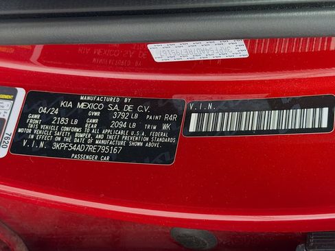 Used 2024 Kia Forte GT-Line w/ GT-Line Premium Package FWD image 36