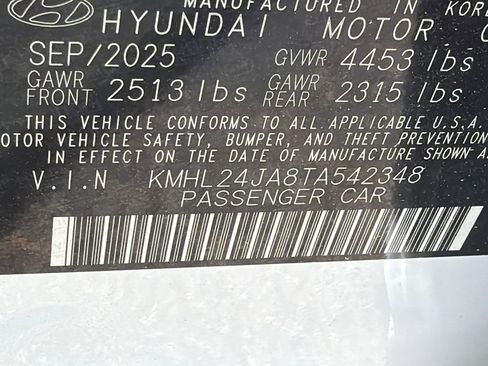 New 2026 Hyundai Sonata SE FWD image 31