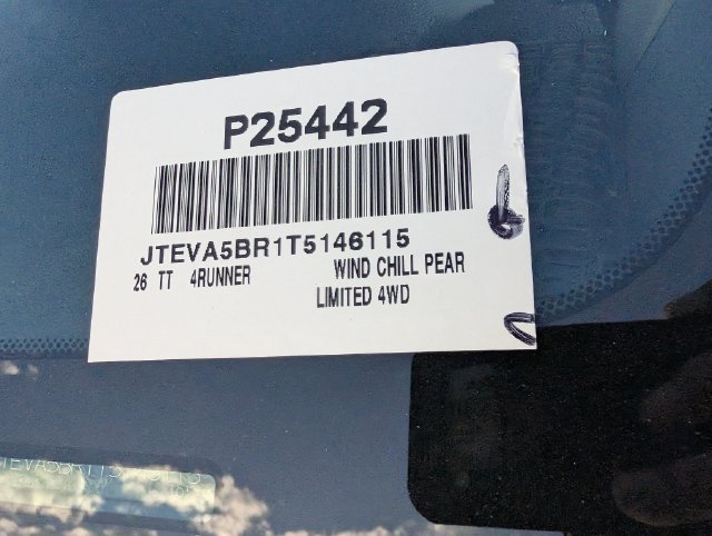 Certified 2026 Toyota 4Runner Limited AWD/4WD image 39