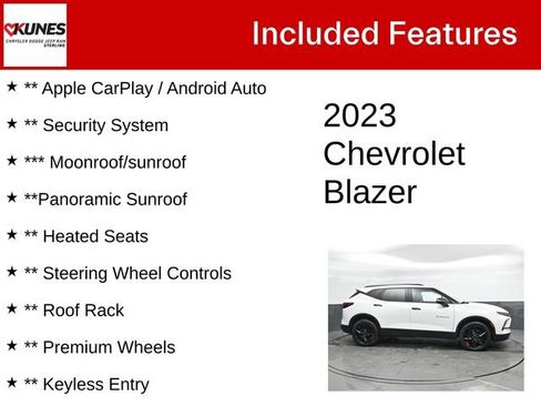 Used 2023 Chevrolet Blazer LT AWD/4WD image 4