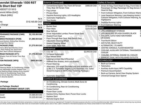 New 2026 Chevrolet Silverado 1500 RST w/ Dark Appearance Package AWD/4WD image 41