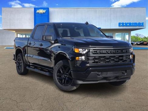 New 2026 Chevrolet Silverado 1500 Custom w/ Turbomax Blackout Package image 1