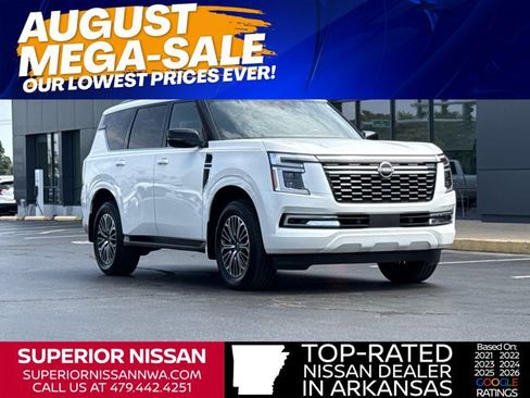 Certified 2026 Nissan Armada SL w/ Captain's Chari Seat Package AWD/4WD image 1