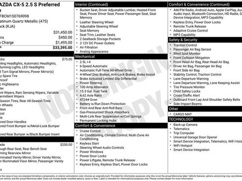 New 2025 MAZDA CX-5 AWD 2.5 S w/ Preferred Package image 6