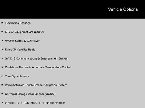 Used 2018 Ford Mustang Shelby GT350 w/ Electronics Package image 2